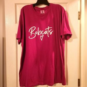 💥Bobcats TShirt Comfort Colors Size XL